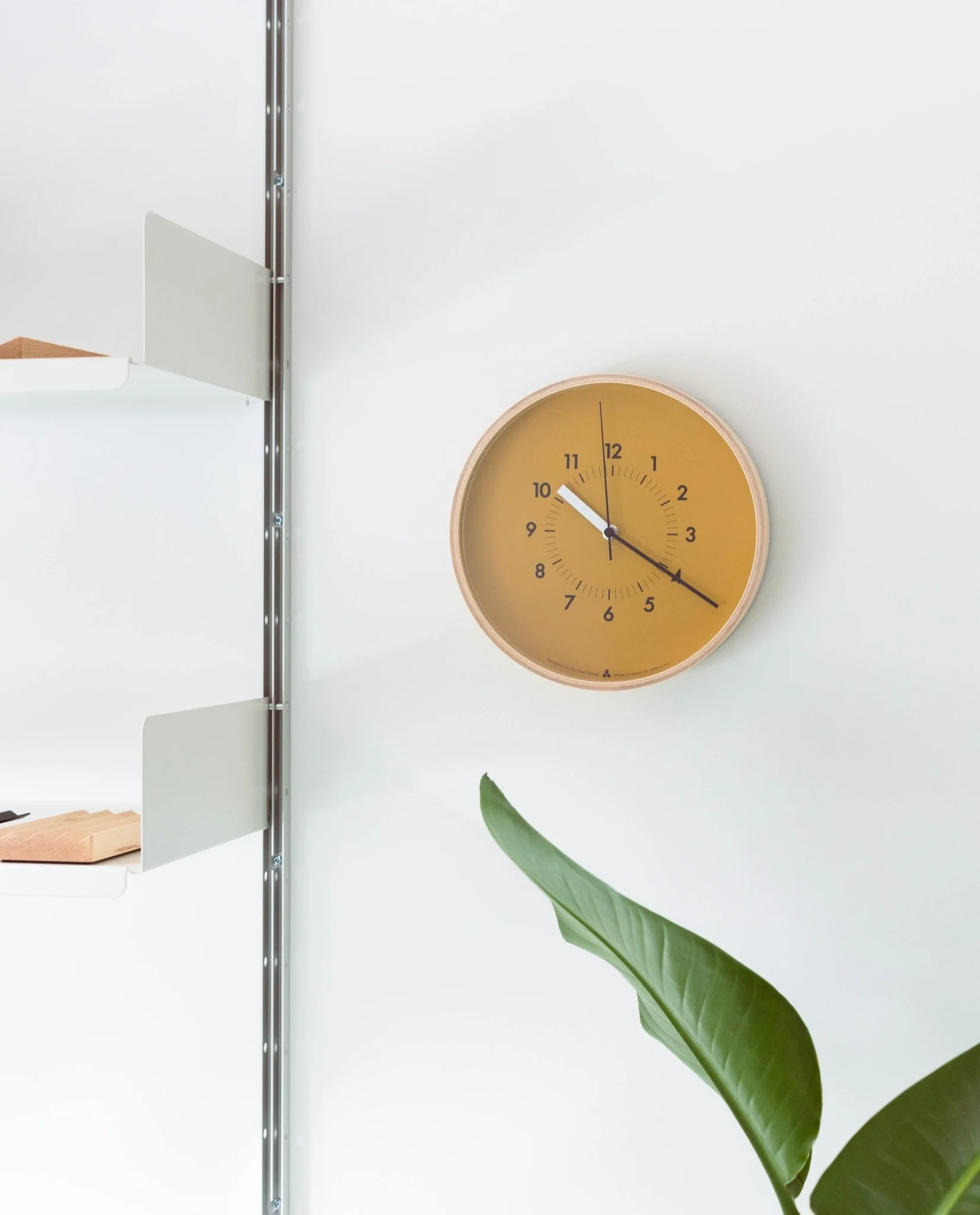 Lemnos SOSO Clock (Orange)