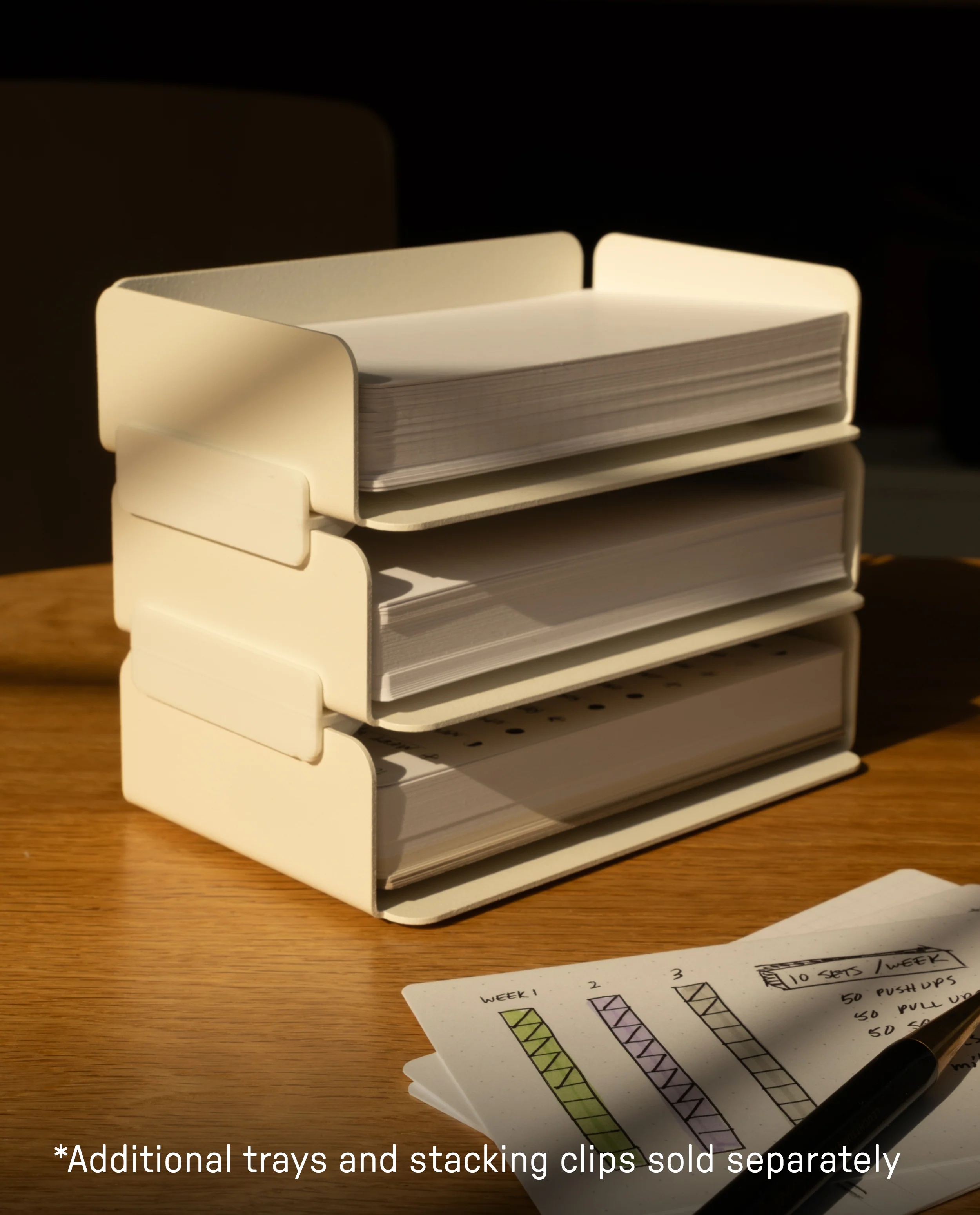 Tray Kit (White Steel)