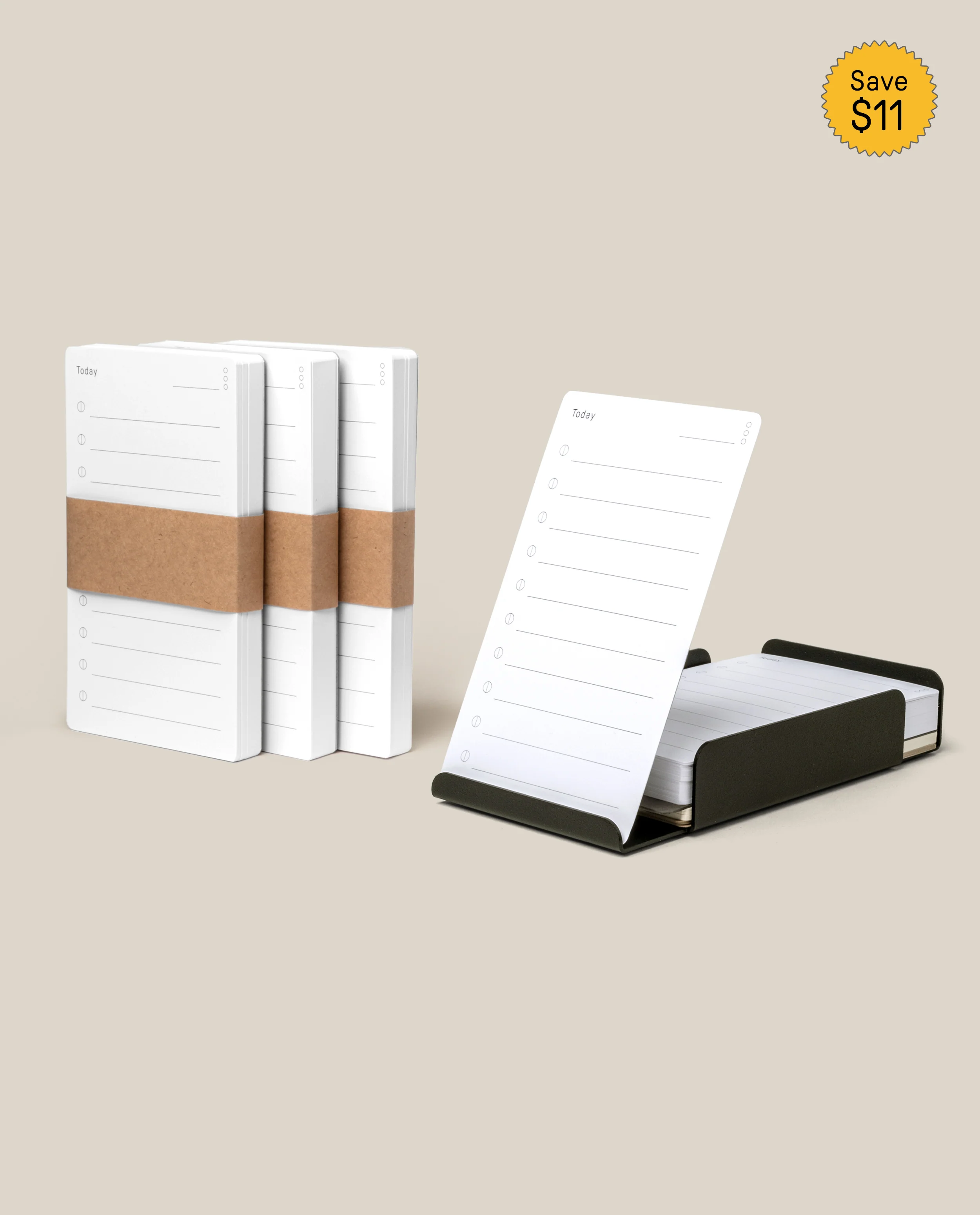 Starter Kit + 3 Refills (Black Steel)