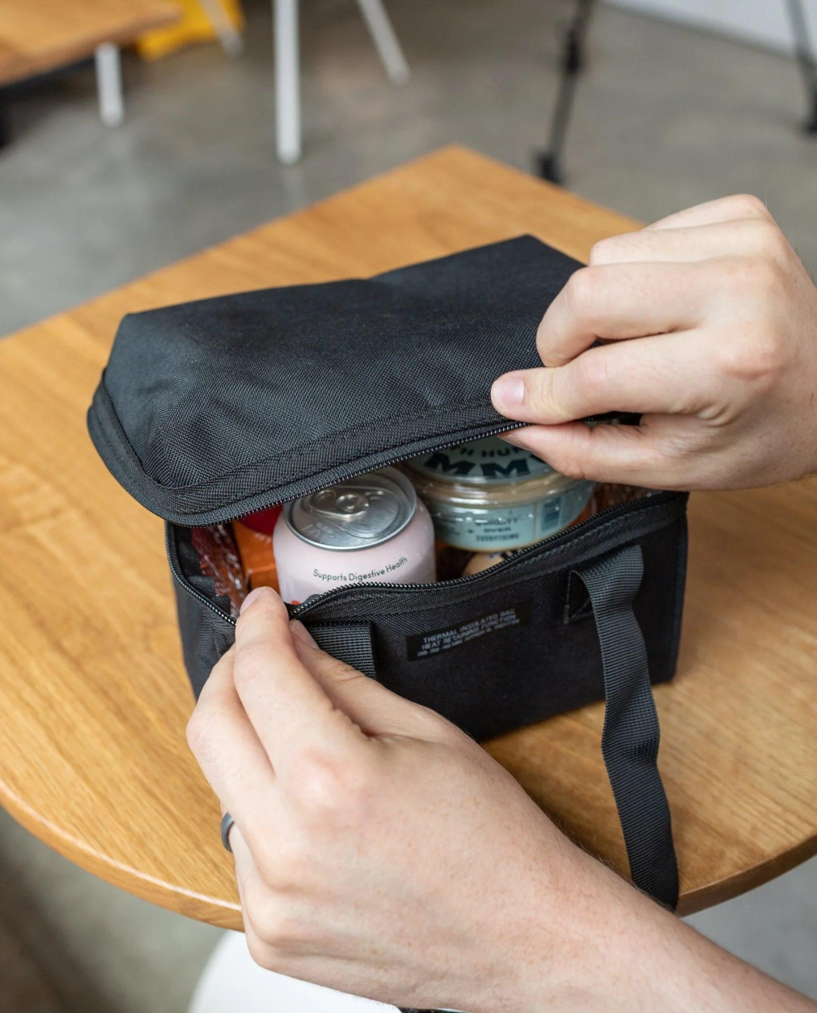 Hightide Cooler Cargo Bag (Black)