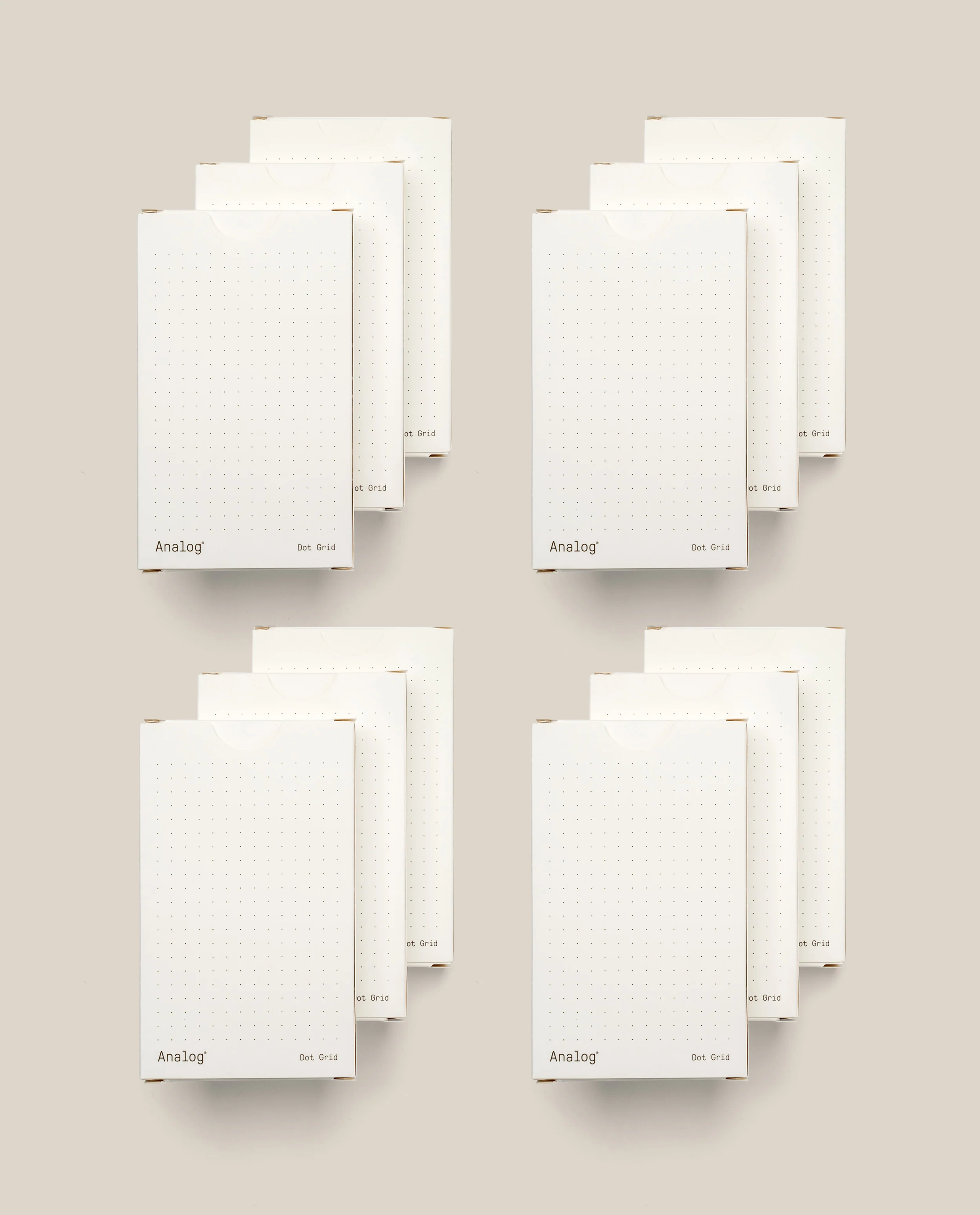 Analog - Dot Grid Cards (12-Pack)