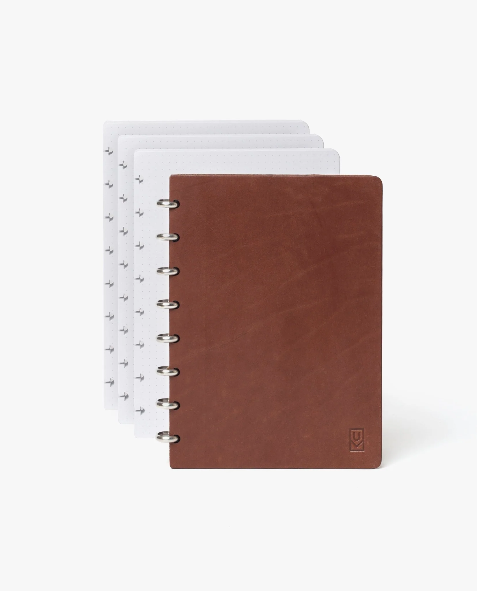 Discbound Heirloom Journal Bundle (Brown Leather 6