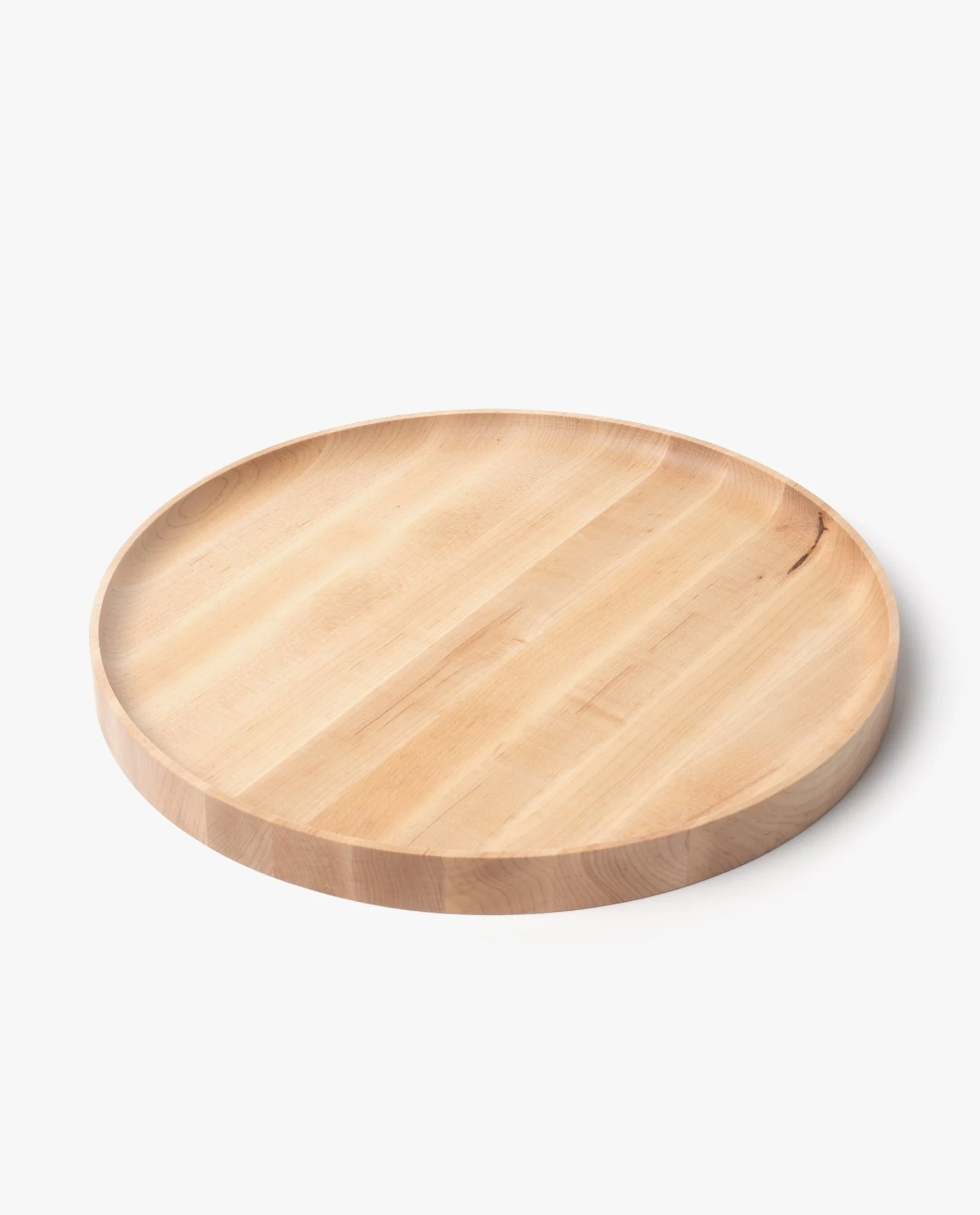 Round Valet Tray (Maple - XL)