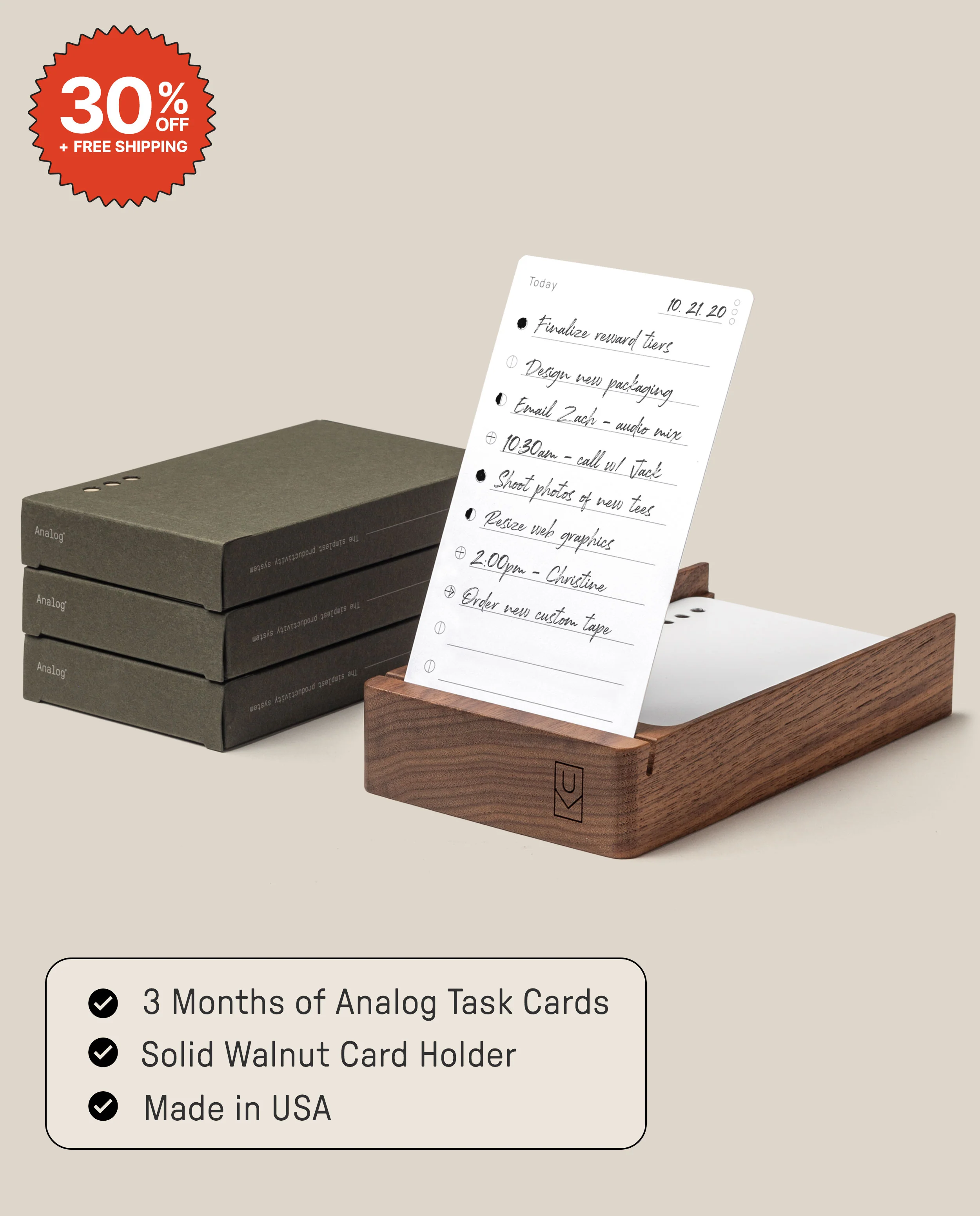 Premium Starter Kit (Walnut)