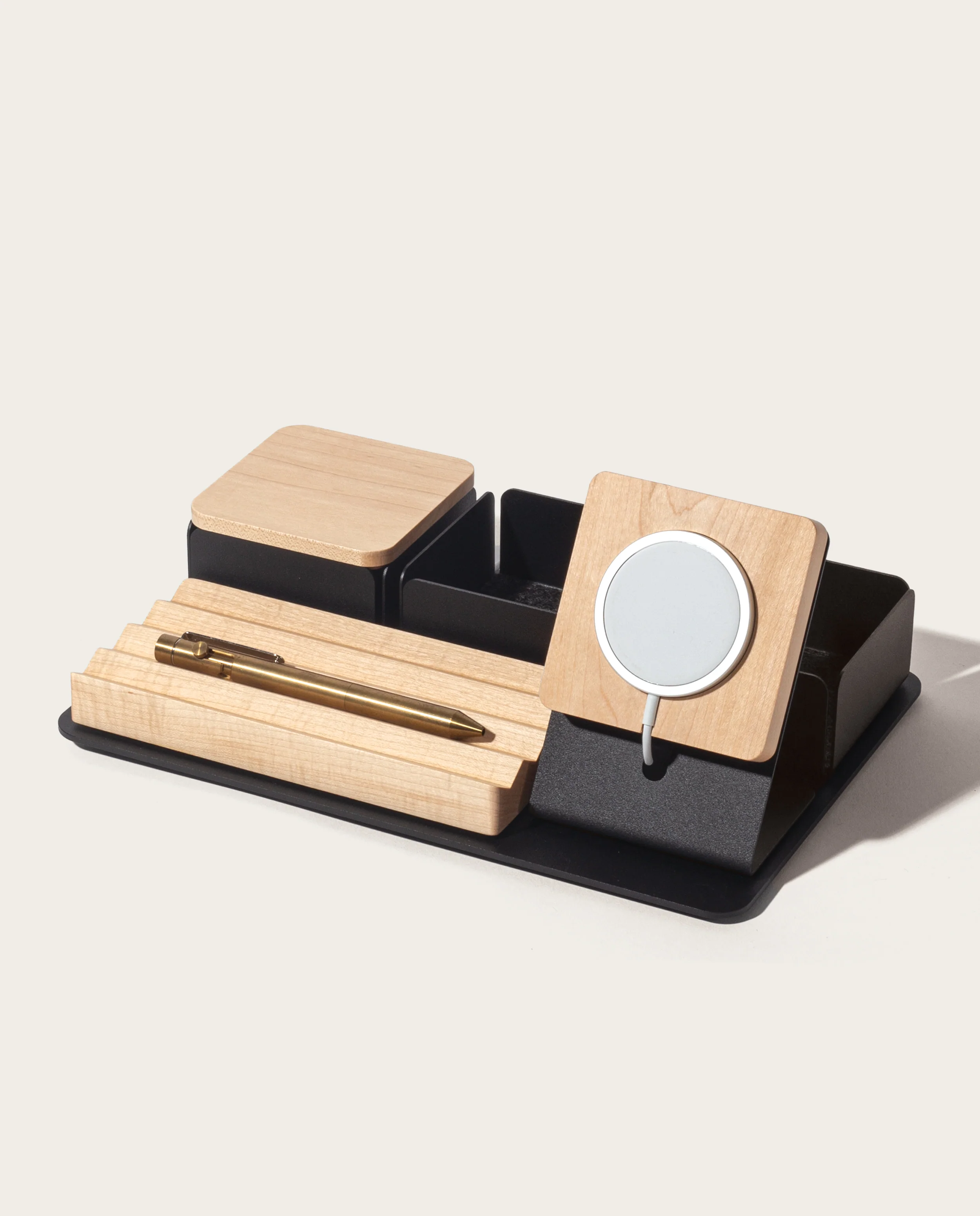 Gather 2x3 Premium Organizer Set (Black/Maple)