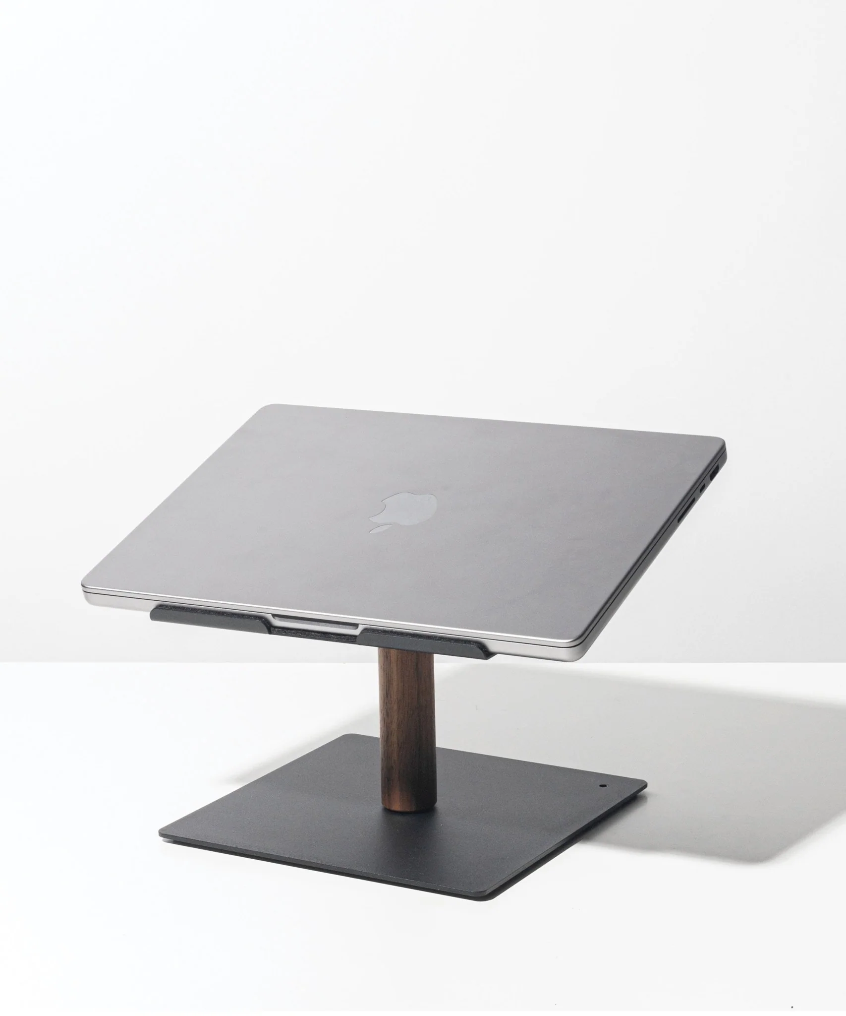Gather Laptop Stand (Black/Walnut)