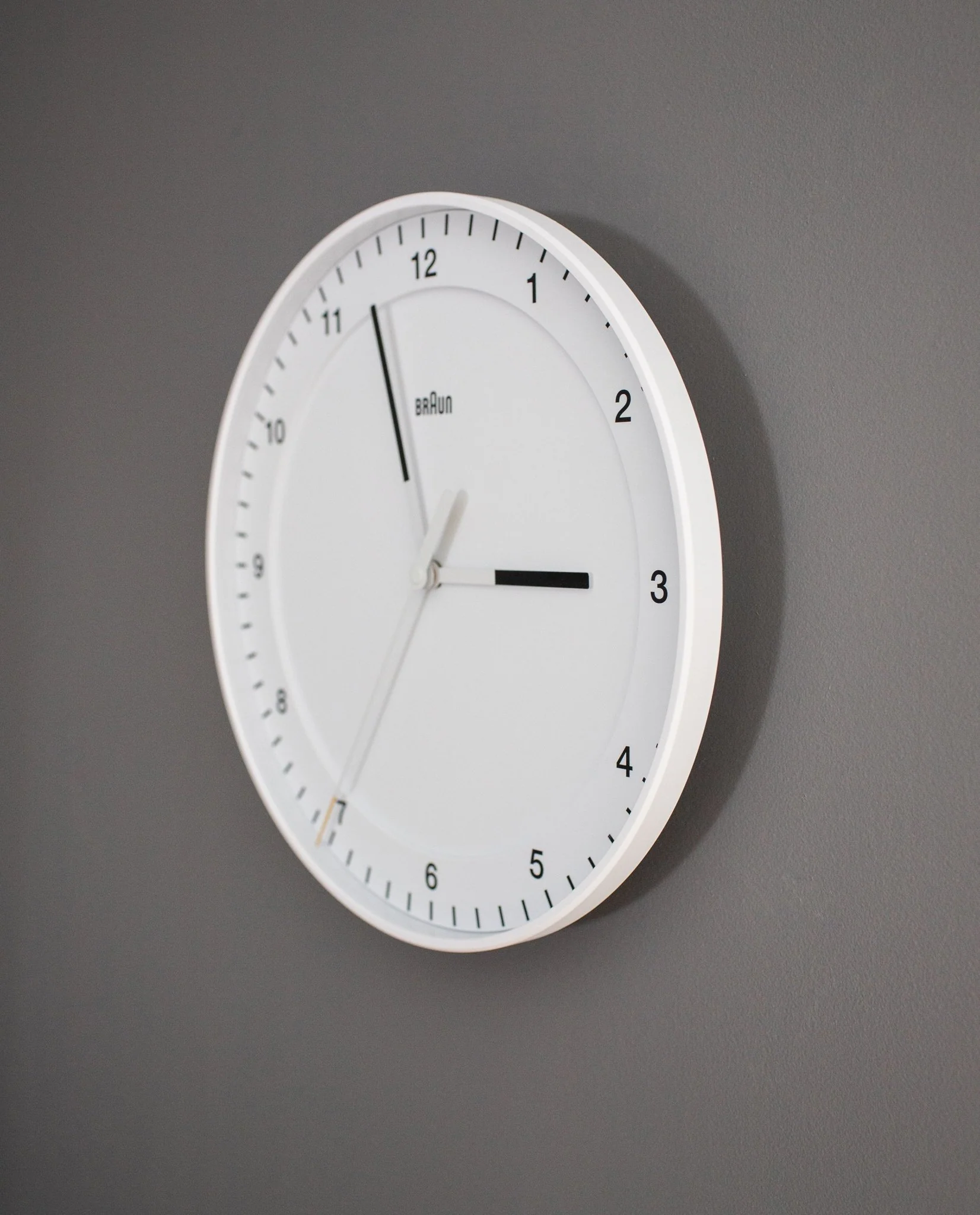 Braun Wall Clock (White)