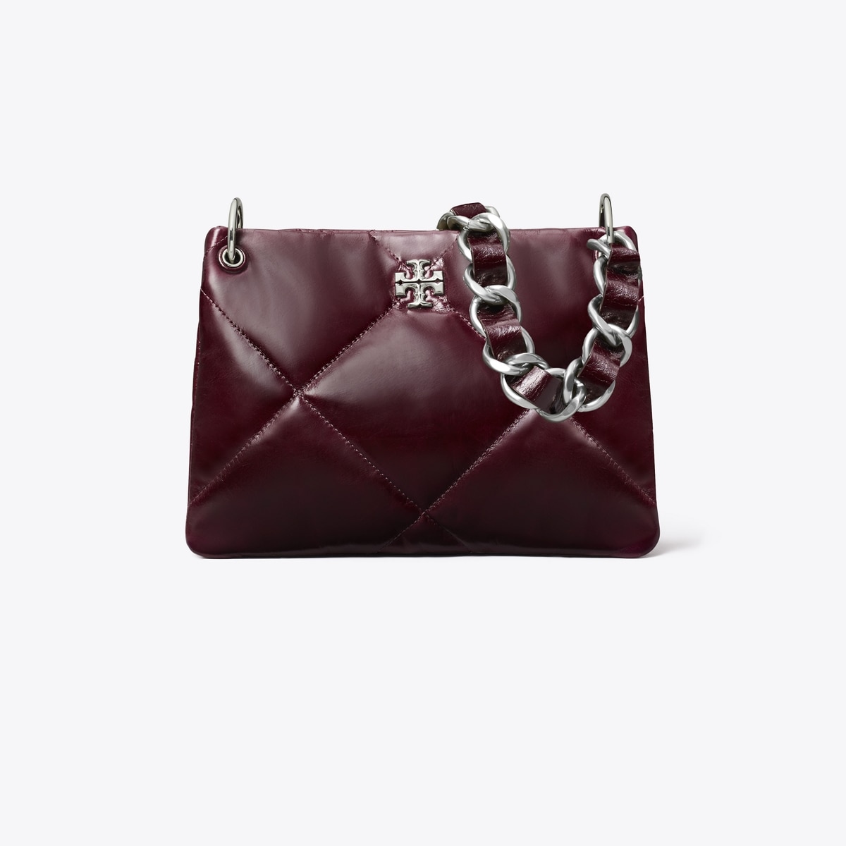 Small Kira Diamond Quilt Distressed Shoulder Bag