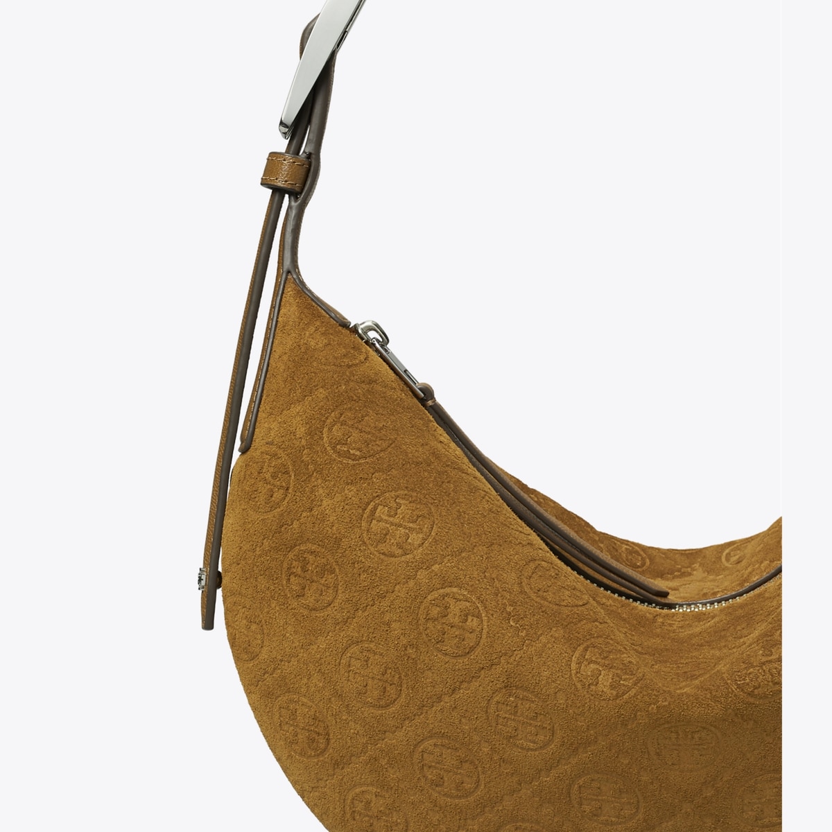 T Monogram Suede Small Balloon Bag