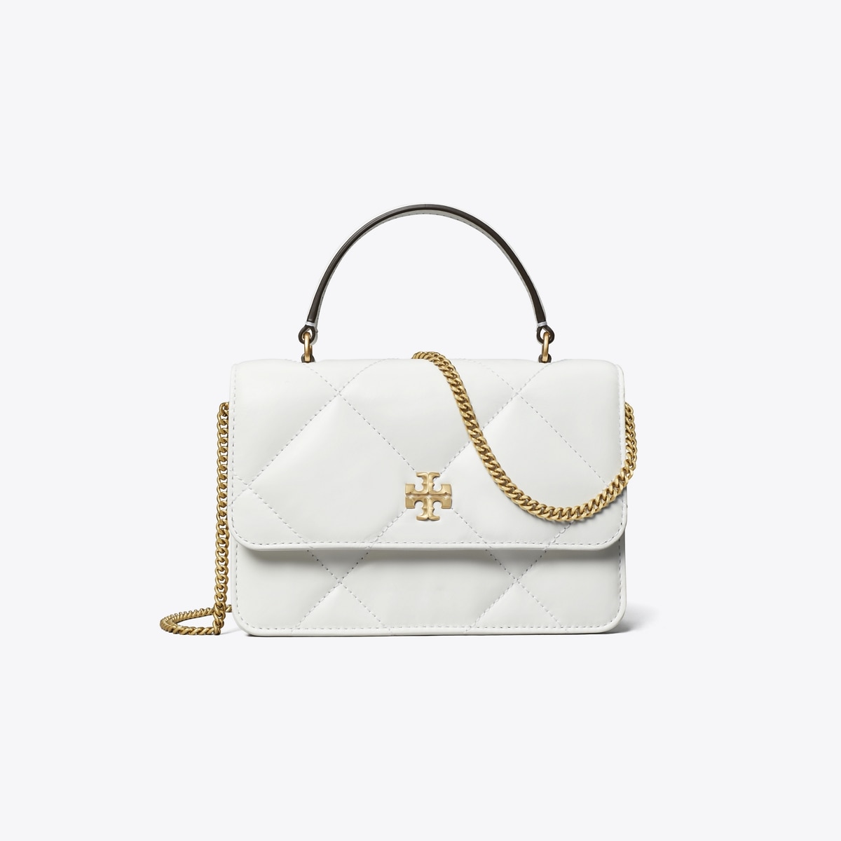 Mini Kira Diamond Quilt Top-Handle Crossbody