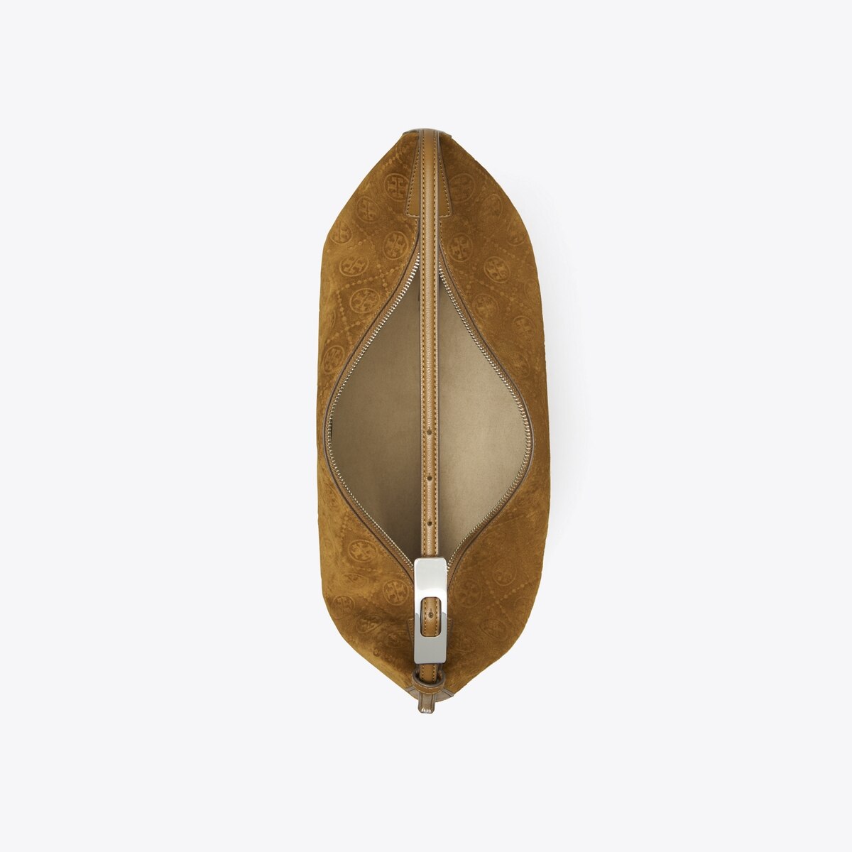 T Monogram Suede Balloon Bag