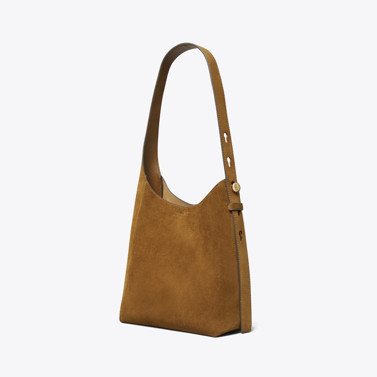 Small Romy Suede Hobo Bag