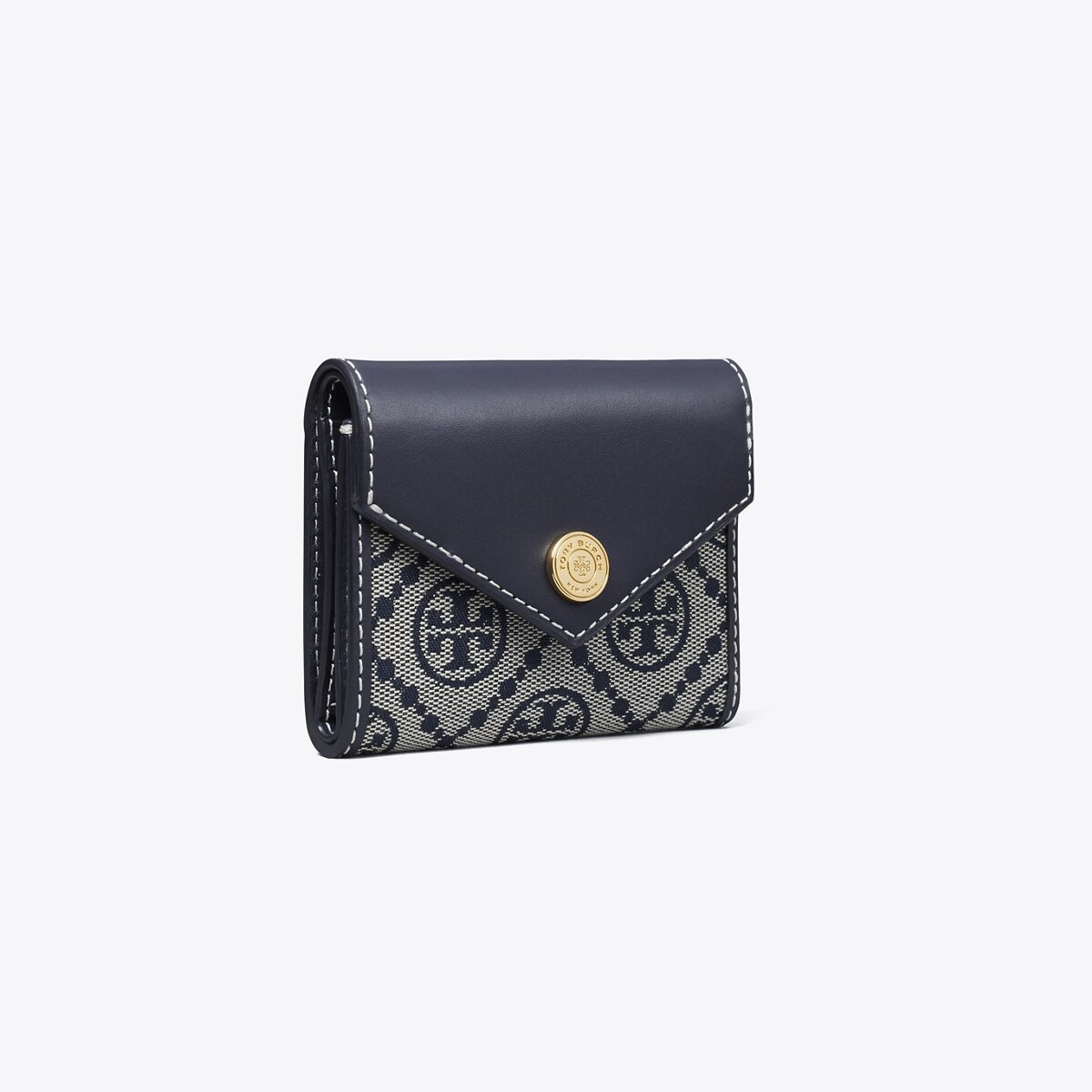 T Monogram Small Envelope Wallet