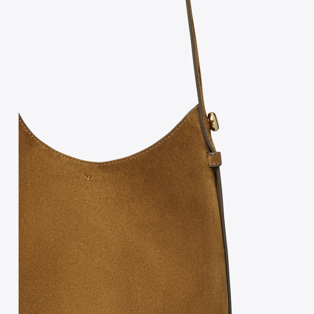 Small Romy Suede Hobo Bag