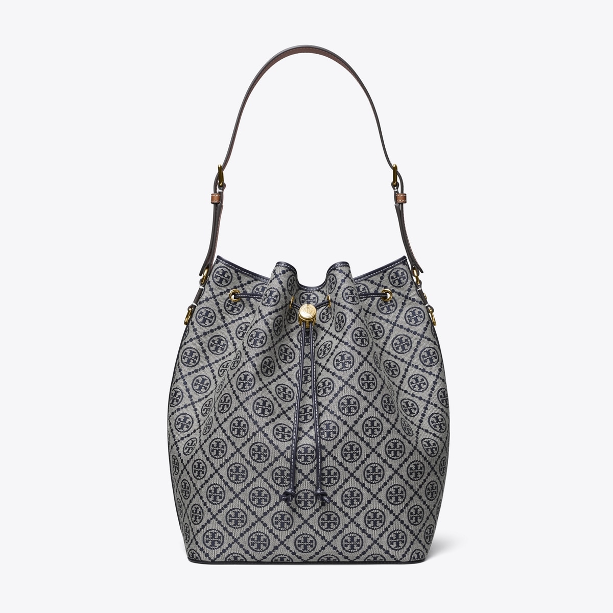 T Monogram Oversized Bucket Bag