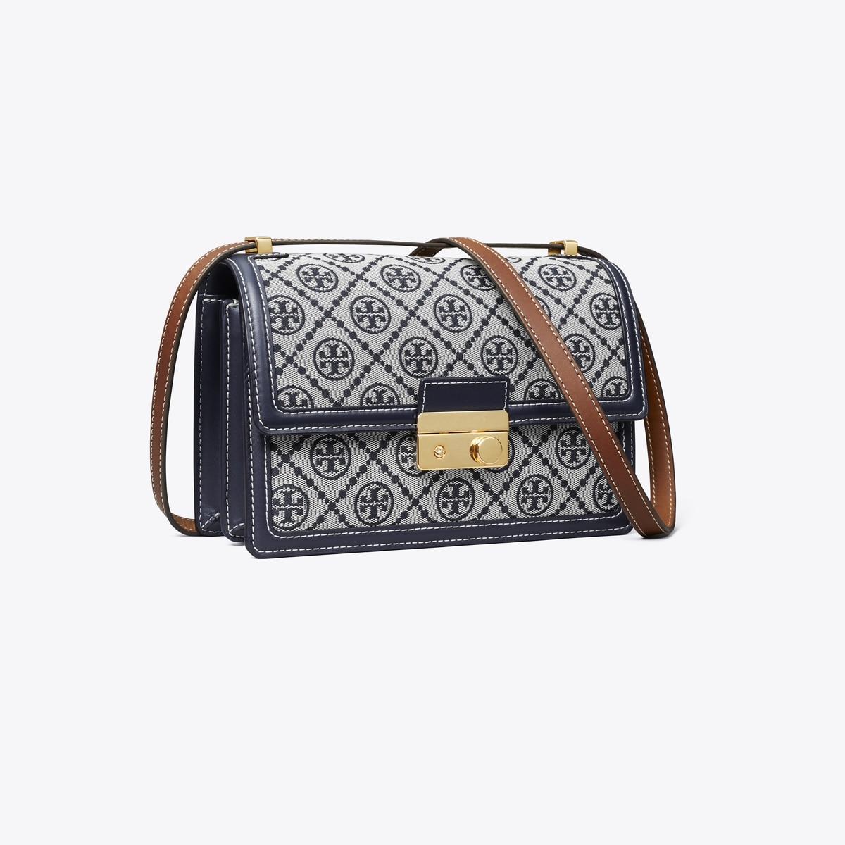 T Monogram Shoulder Bag