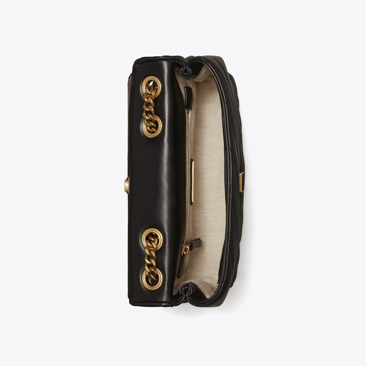 Small Kira Chevron Shoulder Bag