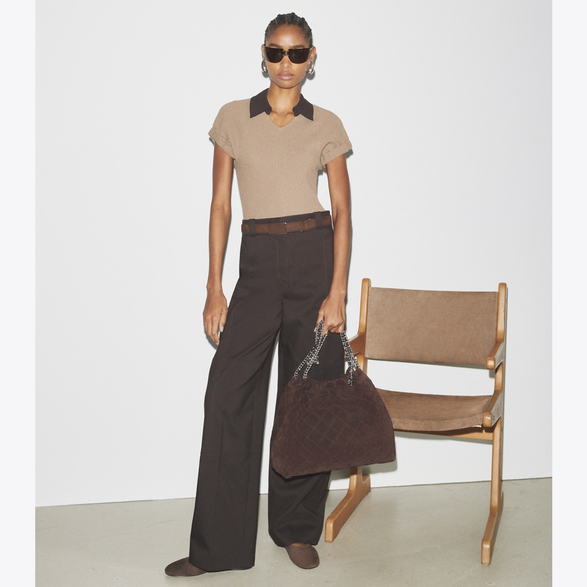 Fleming Soft Suede Hobo Bag