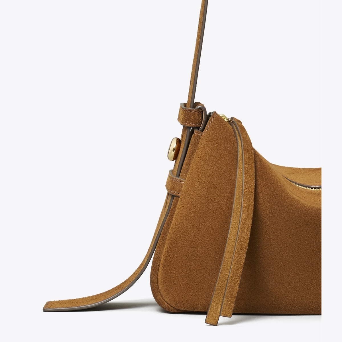 Small Romy Suede Shoulder Bag