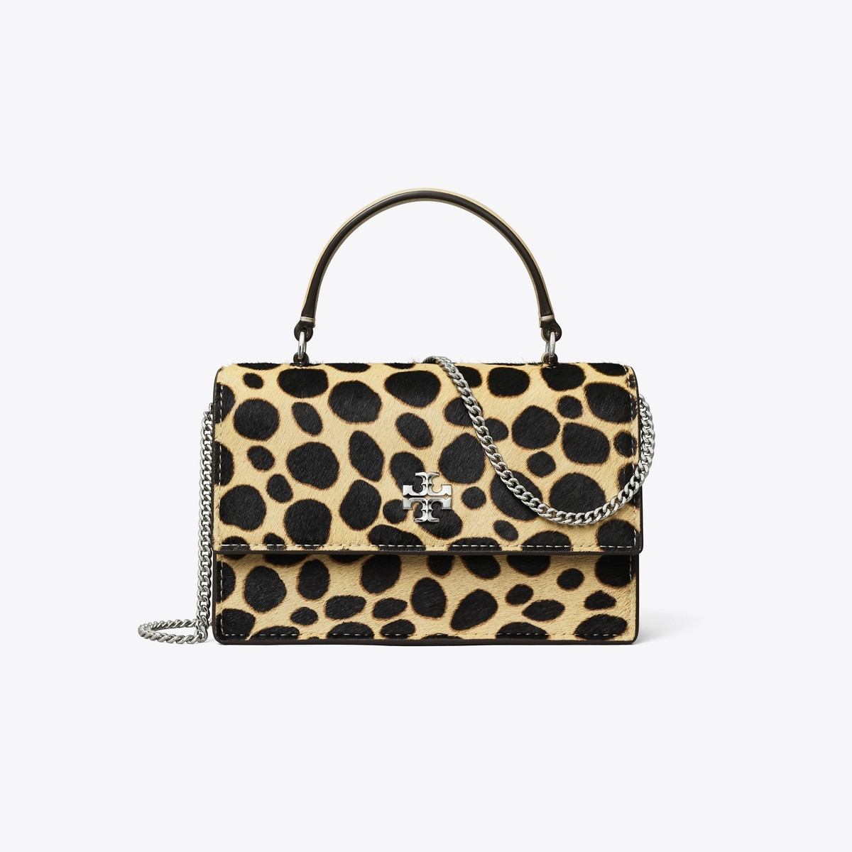 Mini Kira Calf Hair Top-Handle Crossbody