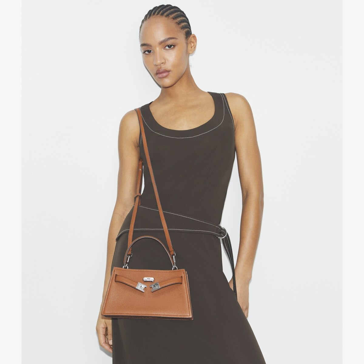 Mini Lee Radziwill Top-Handle Bag