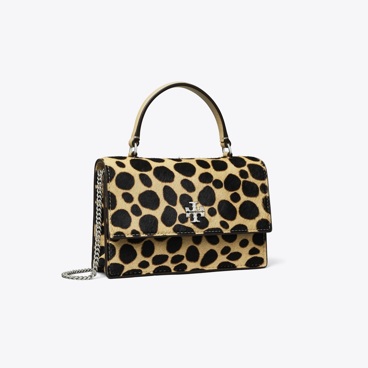 Mini Kira Calf Hair Top-Handle Crossbody
