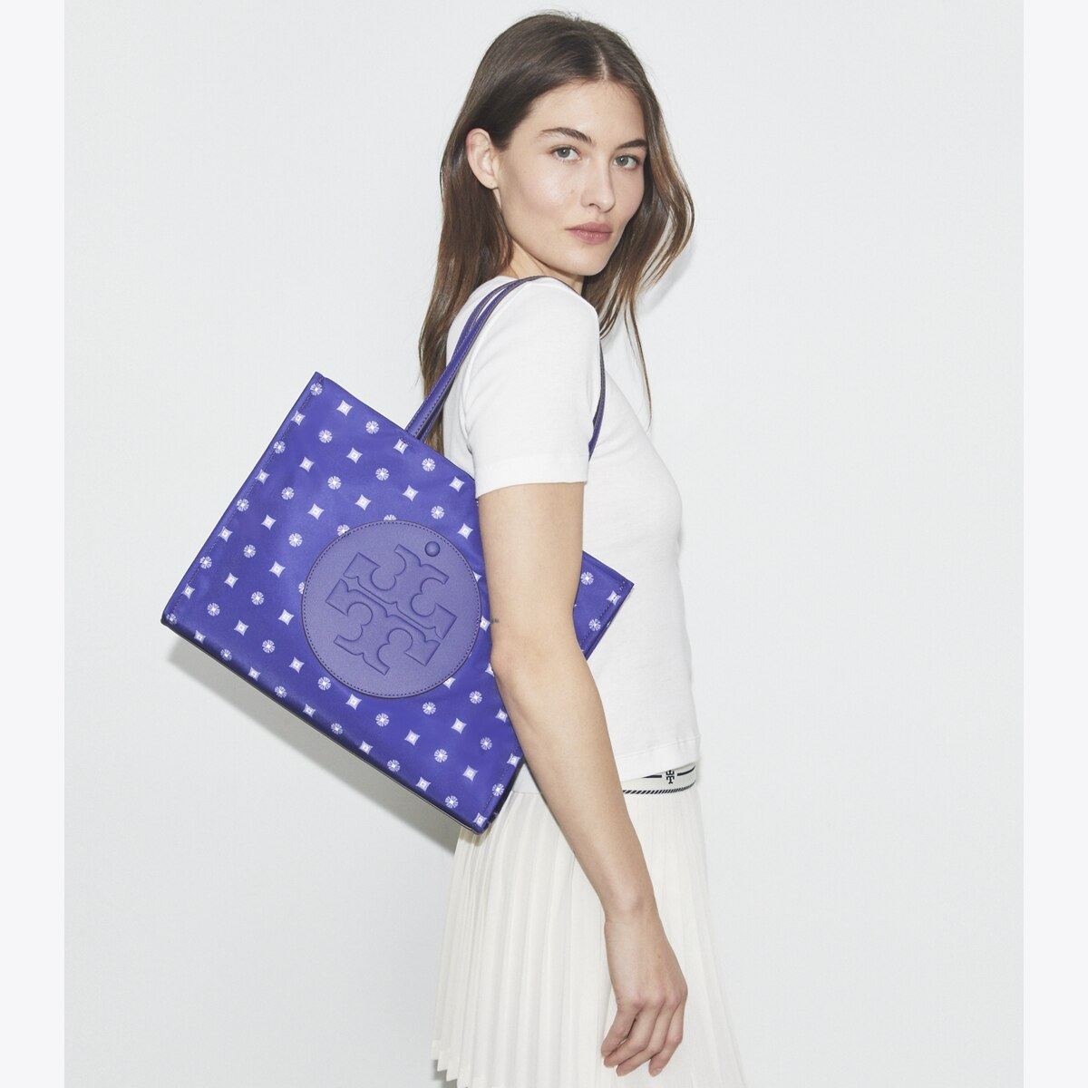 Small Ella Printed Tote