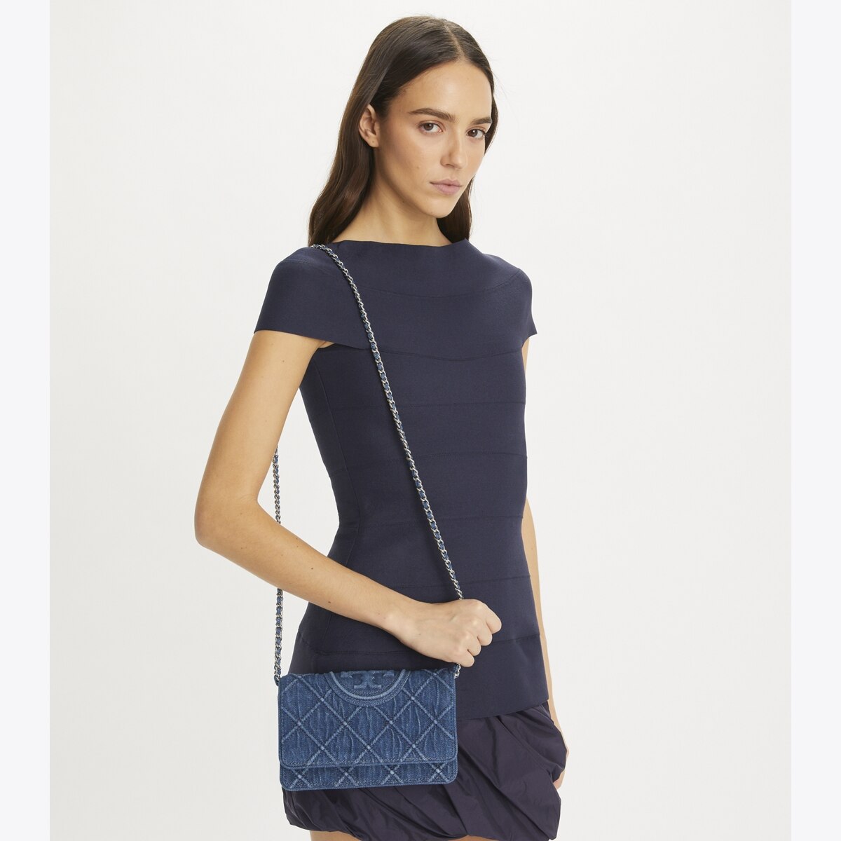 Fleming Denim Crossbody
