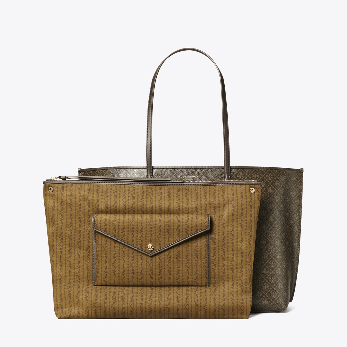 Perry Coated Canvas Tote