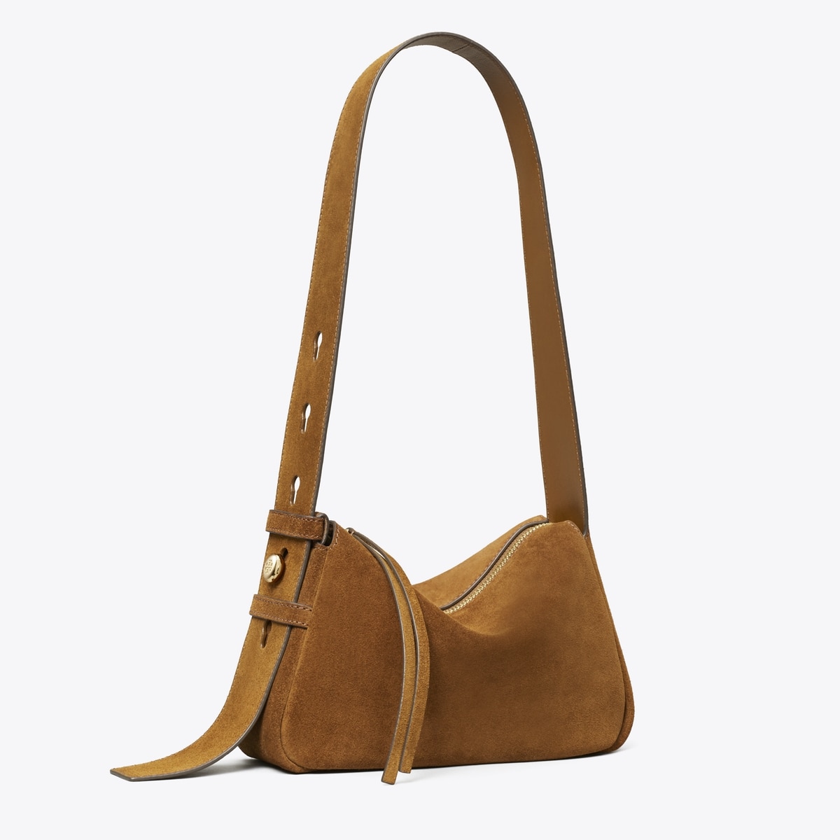 Small Romy Suede Shoulder Bag