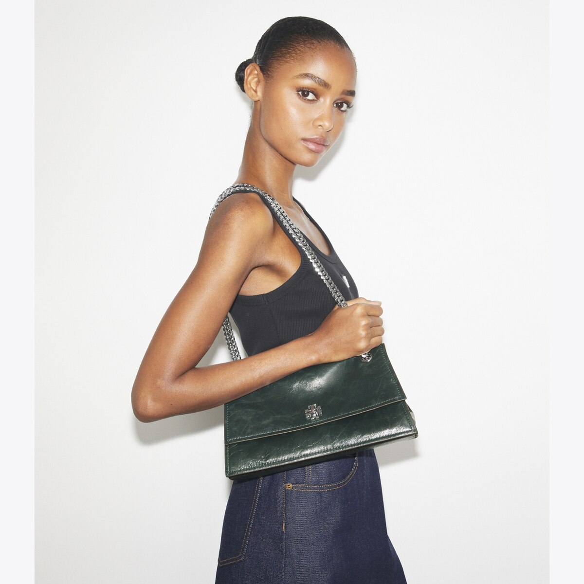 Kira Turnlock Shoulder Bag