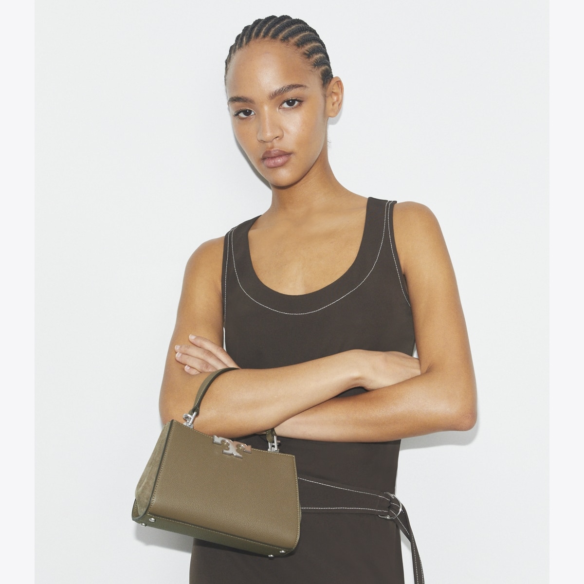 Mini Eleanor Pebbled Satchel