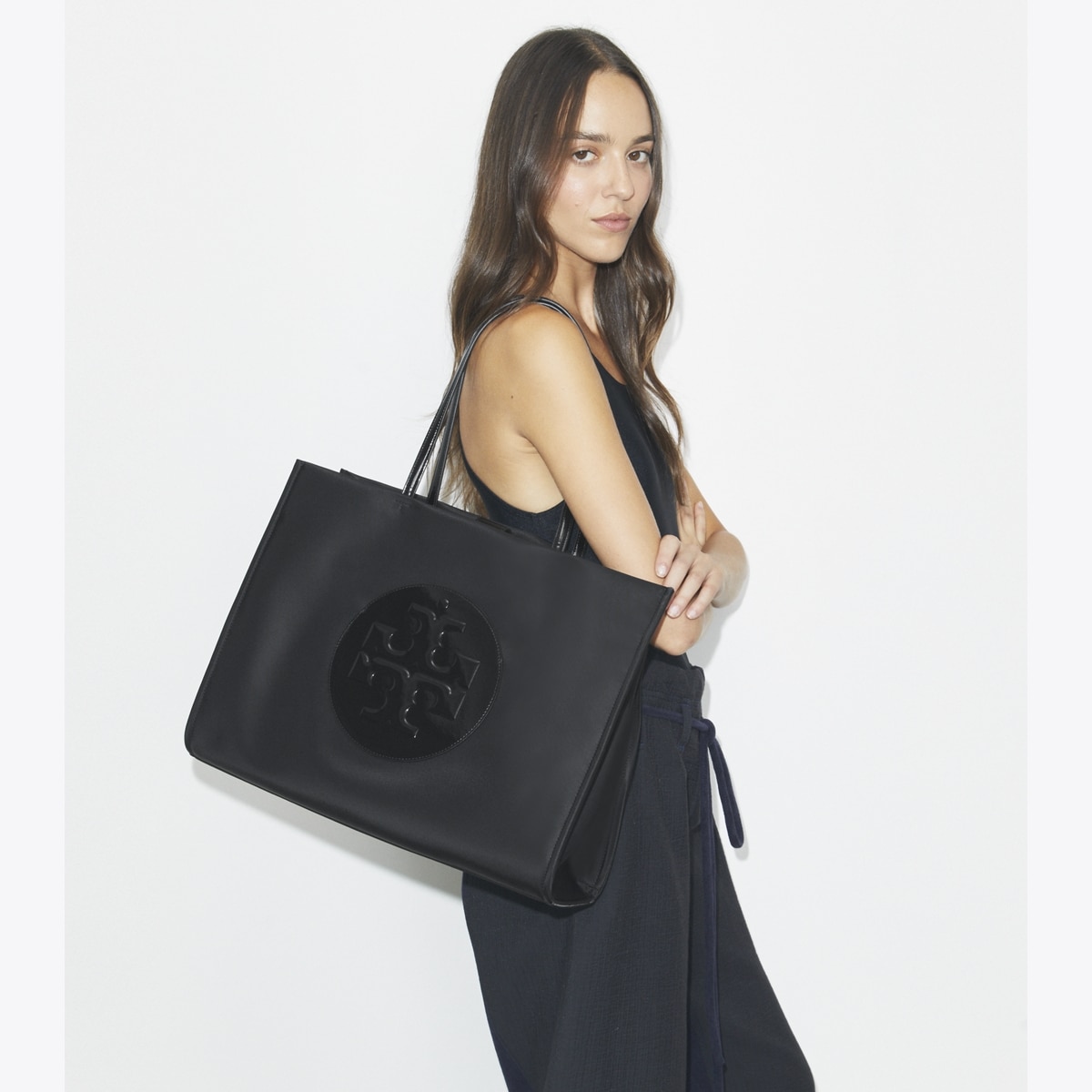 Ella Patent Tote