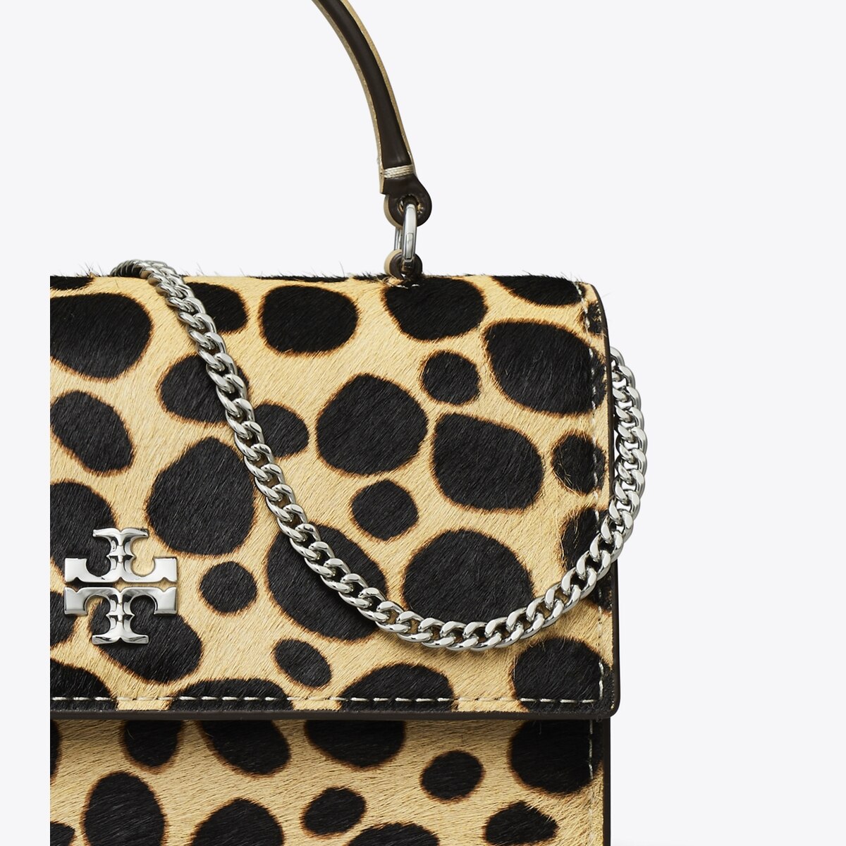 Mini Kira Calf Hair Top-Handle Crossbody