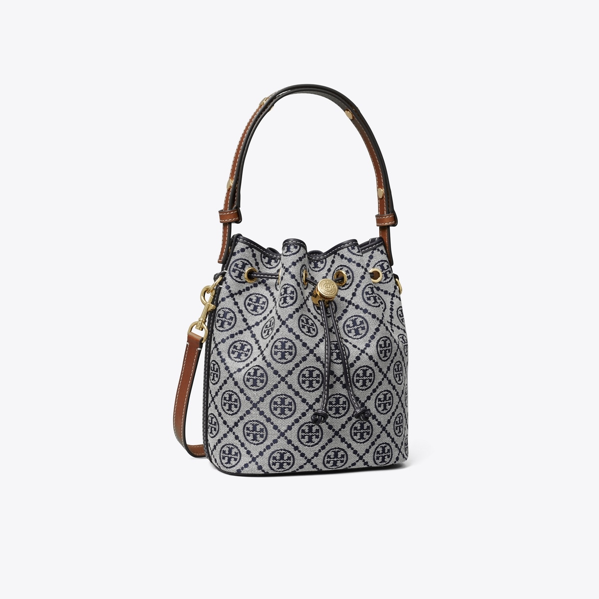 T Monogram Bucket Bag