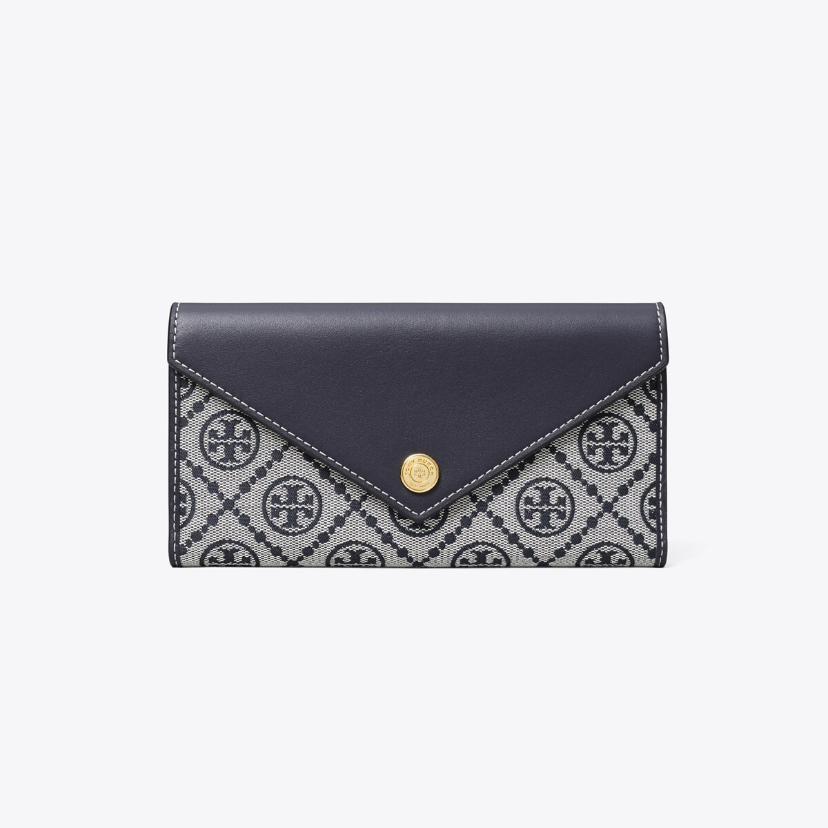 T Monogram Envelope Wallet