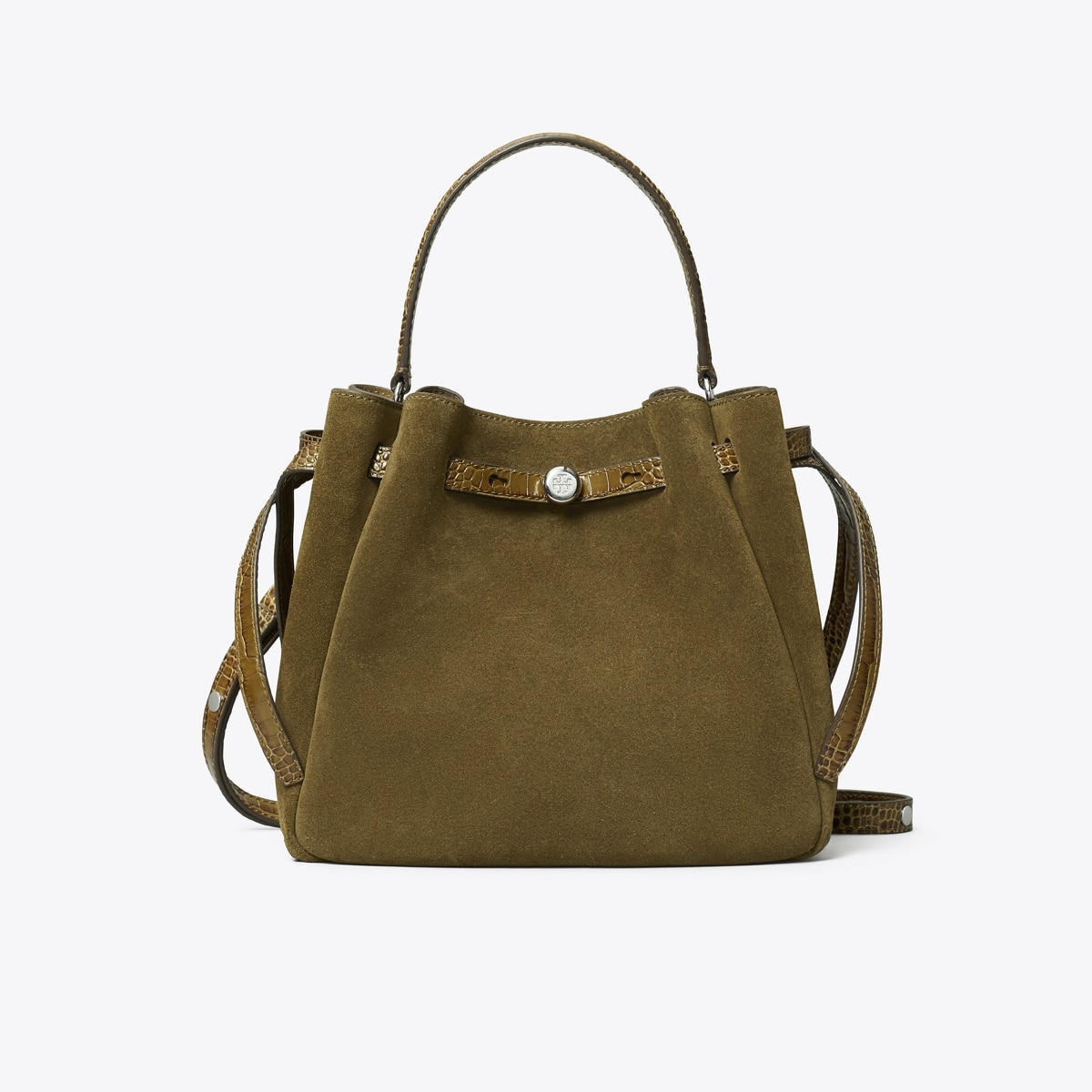 Romy Suede Bucket Bag