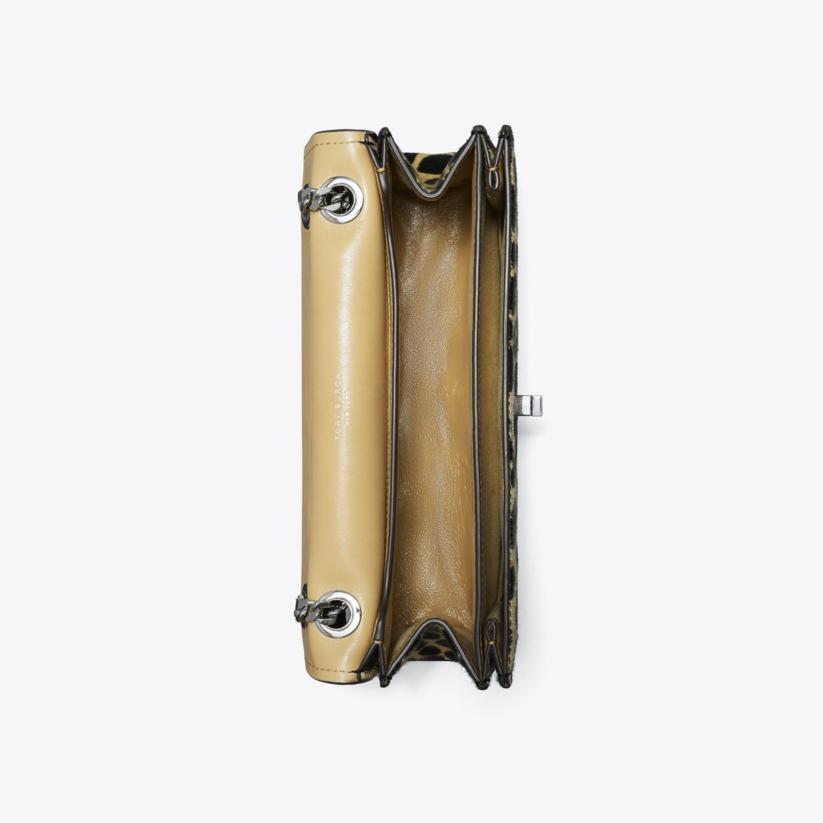 Kira Turnlock Calf Hair Shoulder Bag