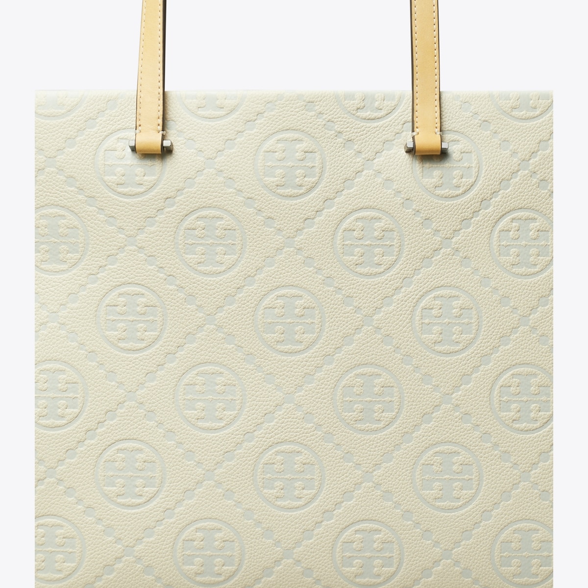T Monogram Pebble Tote