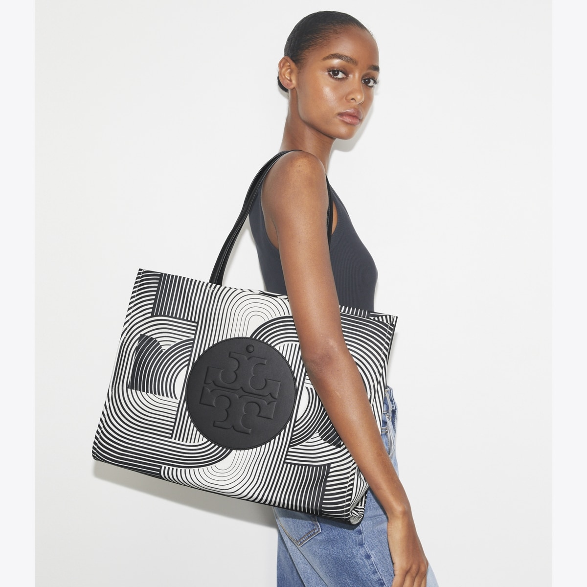 Ella Printed Tote