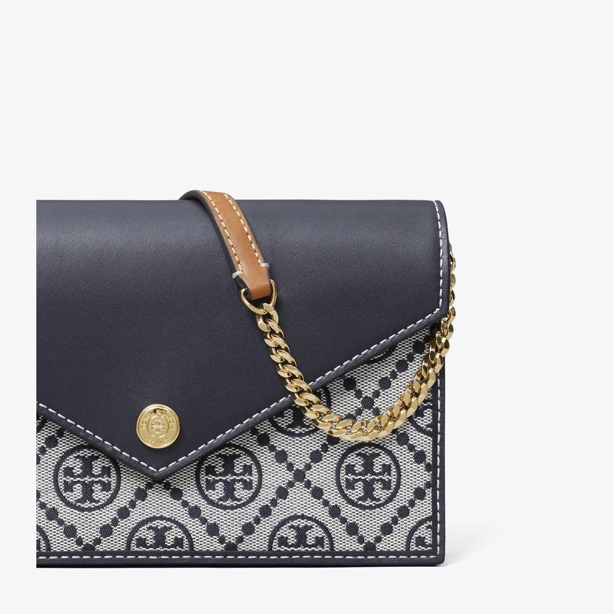 T Monogram Envelope Crossbody