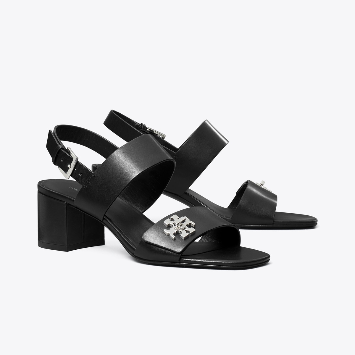 Turnlock Heeled Sandal