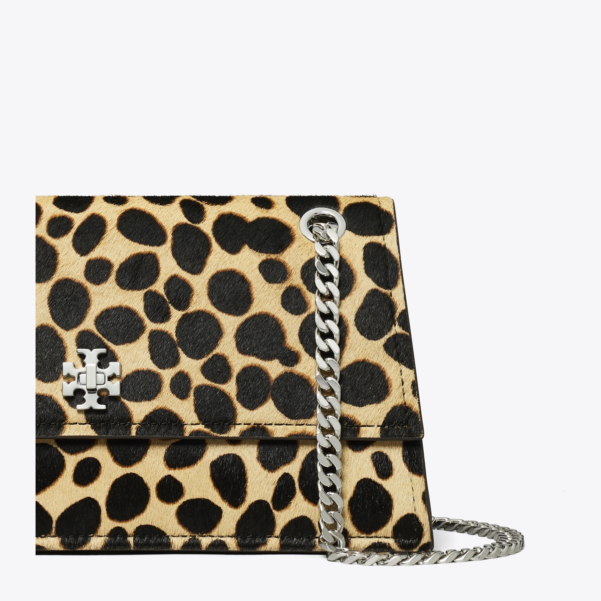 Kira Turnlock Calf Hair Shoulder Bag