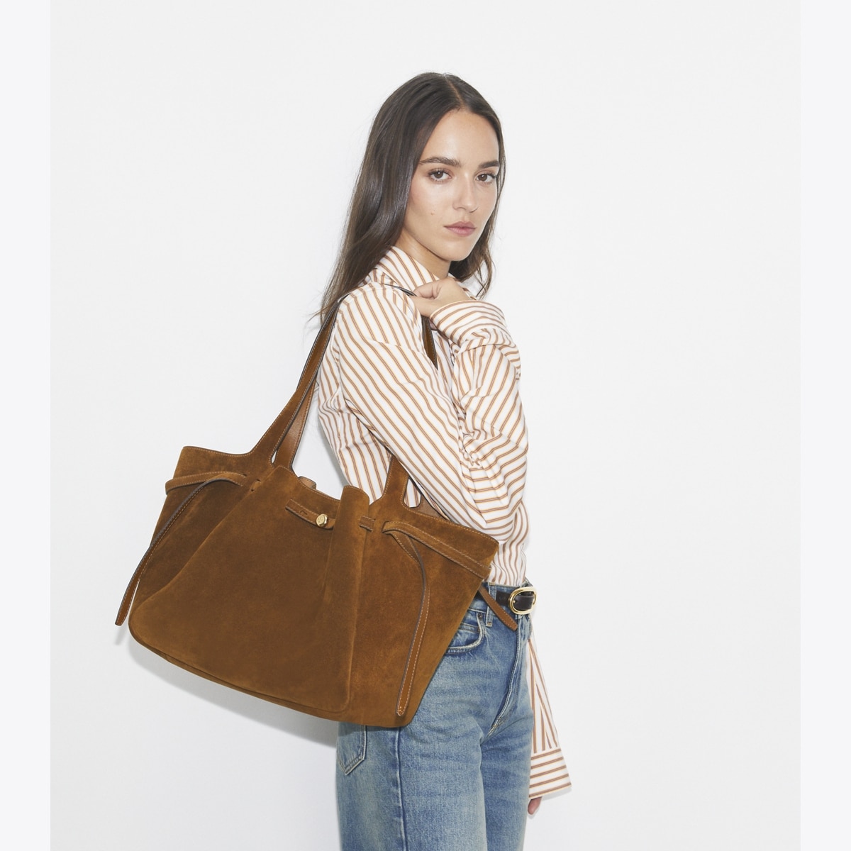 Romy Suede Tote