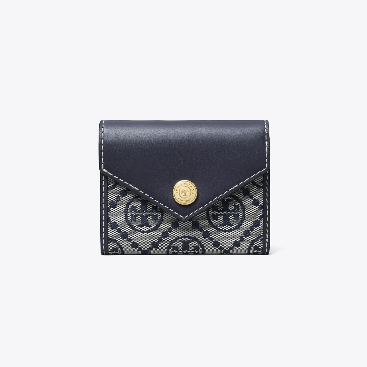 T Monogram Small Envelope Wallet