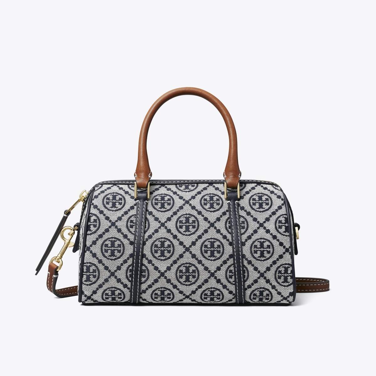 T Monogram Petite Barrel Bag