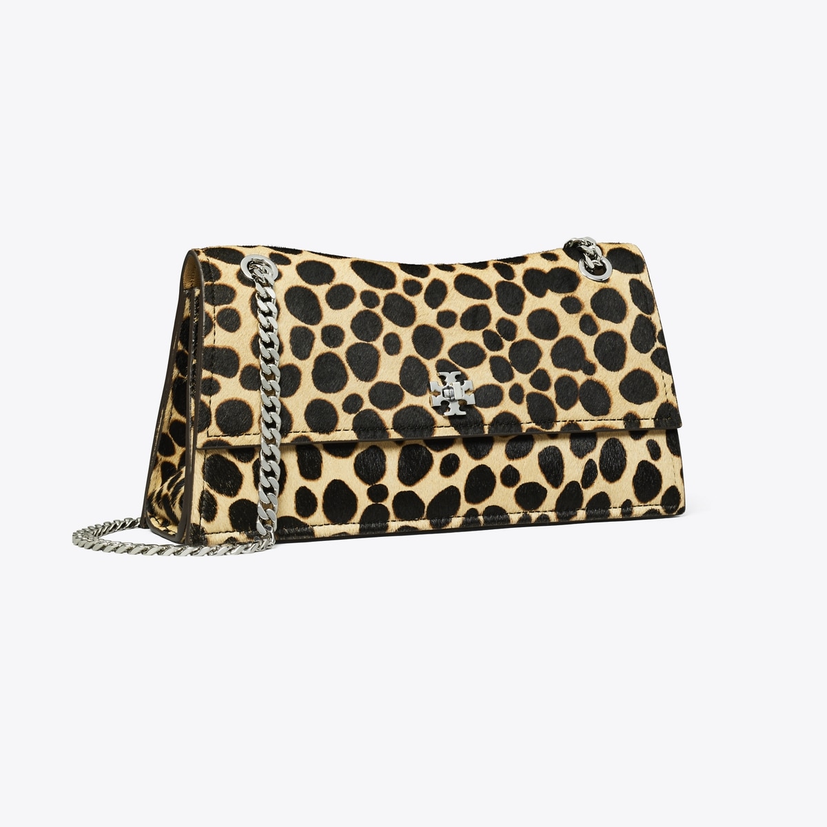 Kira Turnlock Calf Hair Shoulder Bag