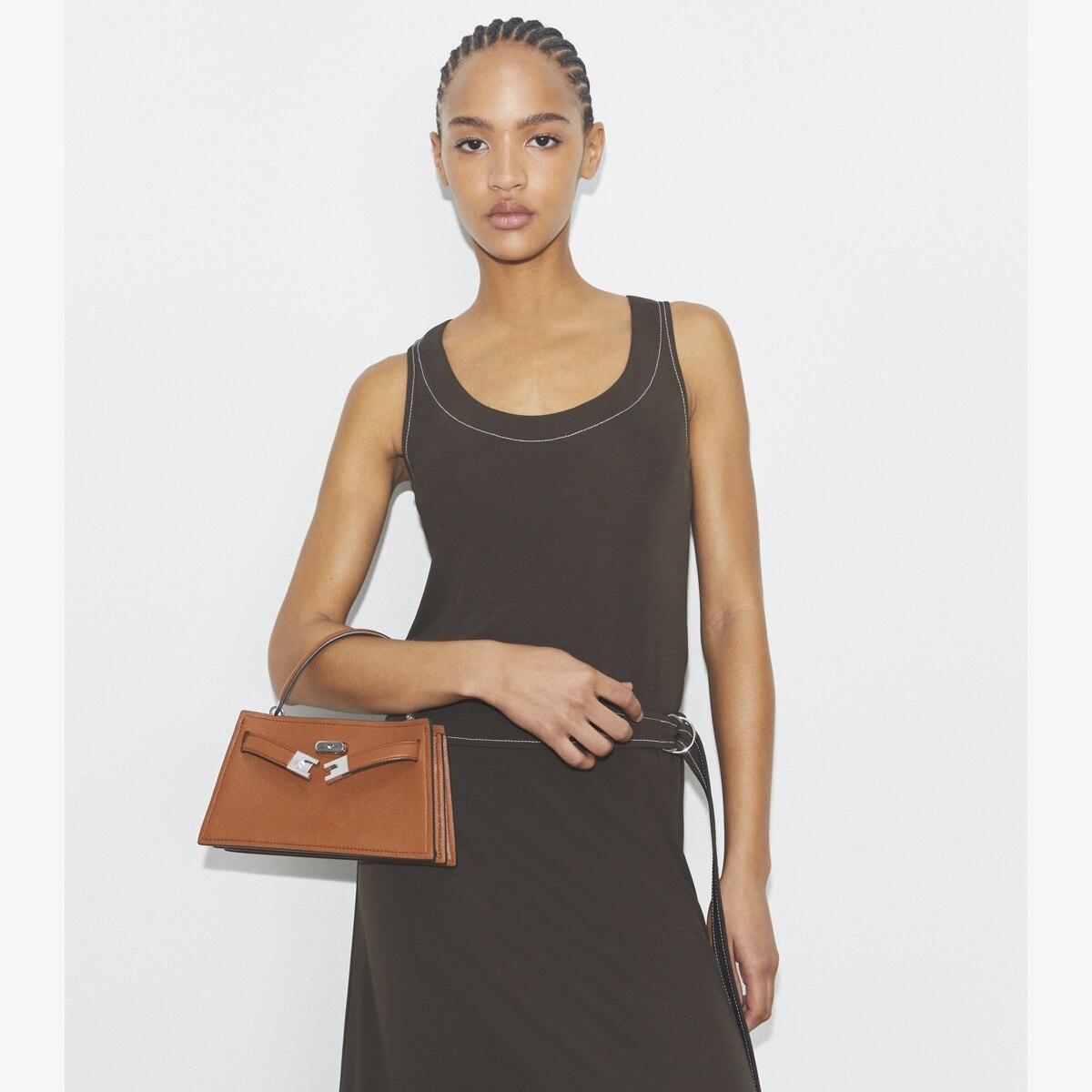 Mini Lee Radziwill Top-Handle Bag