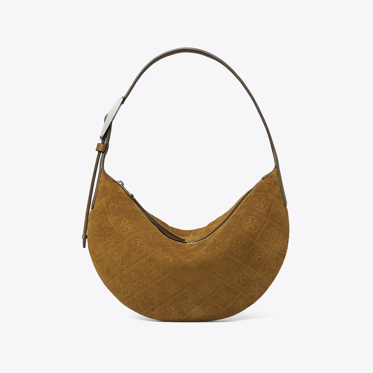 T Monogram Suede Small Balloon Bag