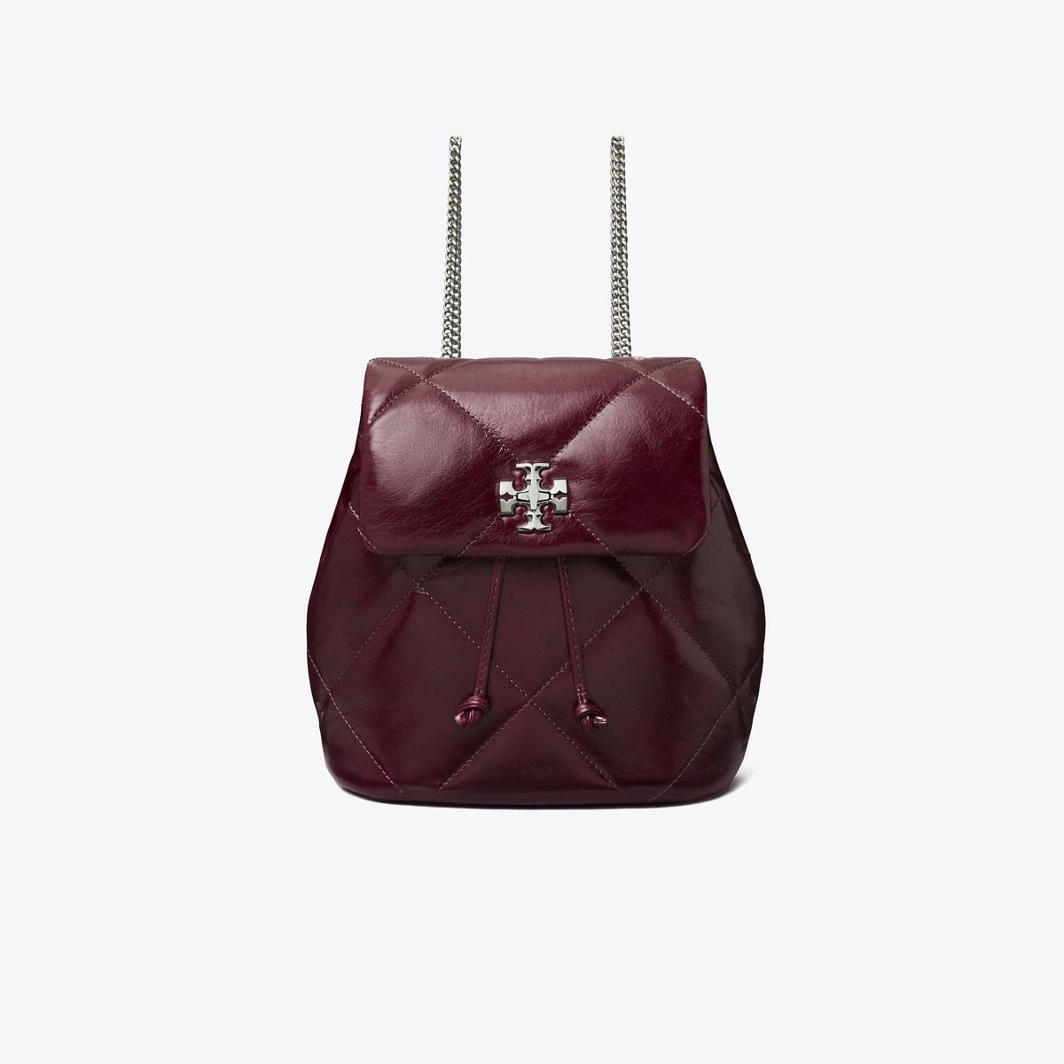 Mini Kira Diamond Quilt Distressed Backpack